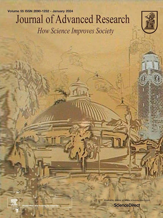 Go to journal home page - Journal of Advanced Research